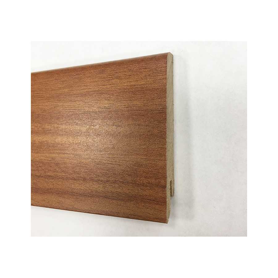 PLINTHE MDF MERBAU CLAIR / JATOBA / BITIS / KEMPAS  80x15 DINACHOC P803 - Certifié PEFC 70%