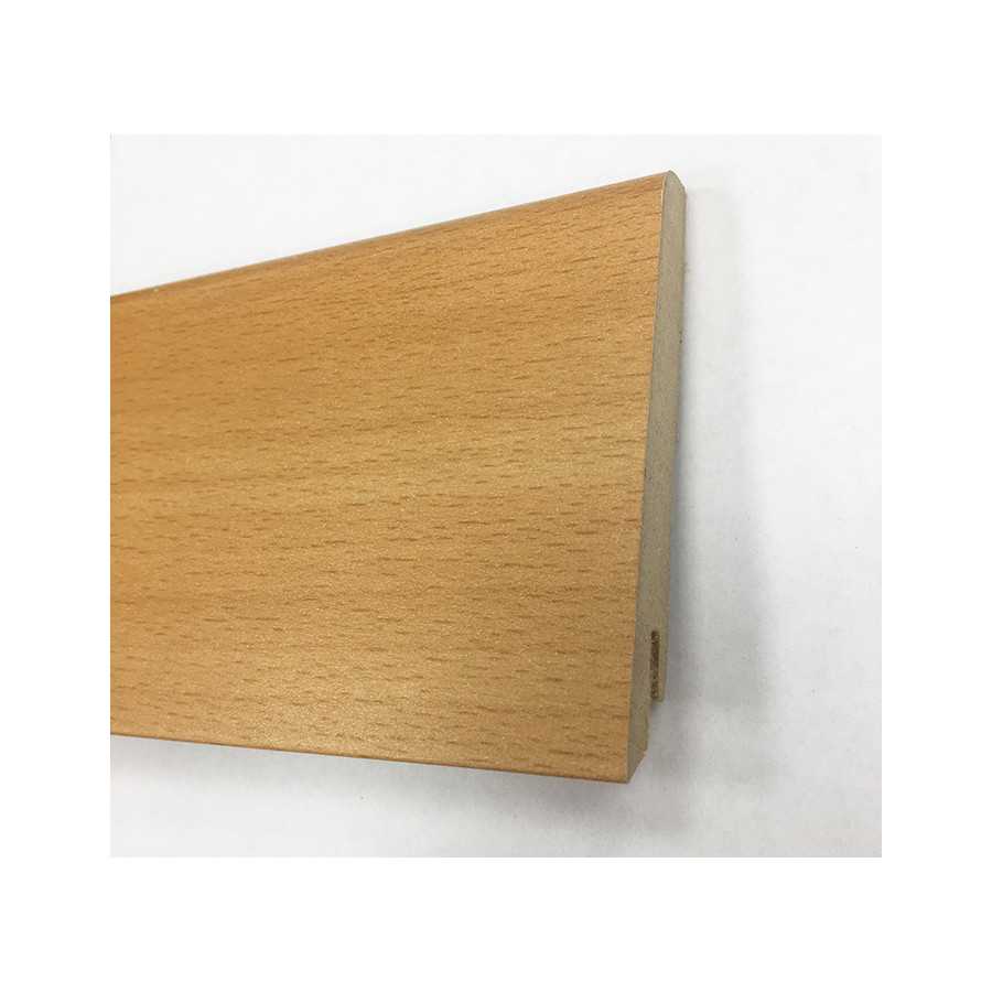 PLINTHE MDF HETRE 80x15 DINACHOC P805 - Certifié PEFC 70%