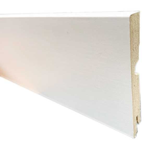 plinthe mdf blanc 95x15 dinachoc bords carres - certifié pefc 70%