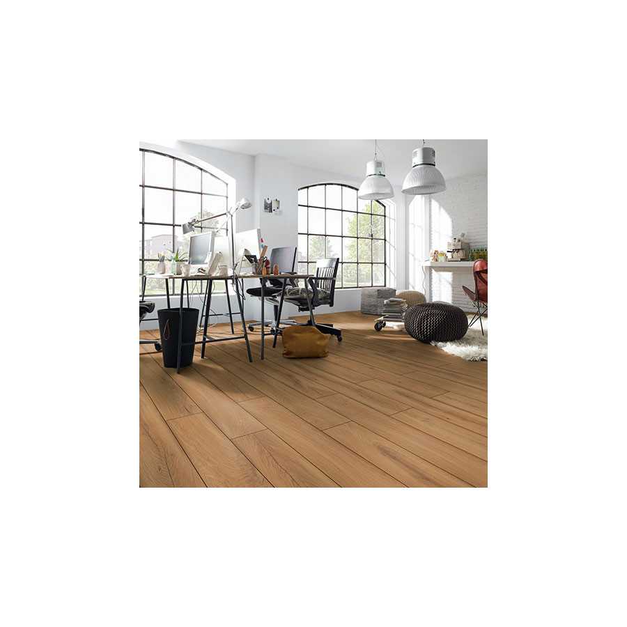 PARQUET SOL STRATIFIE DECOART - CHENE DE FERME NATURE - GAMME MILAN - 1380mmX193mmX8mm - Certifié FSC Mix Credit