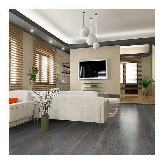 parquet sol stratifie decoart - chene stirling - gamme milan - 1380mmx193mmx8mm - certifié fsc mix credit