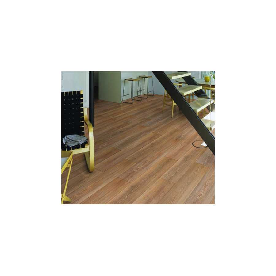 PARQUET SOL STRATIFIE DECOART - CHENE STIRLING MEDIUM - GAMME MILAN - 1380mmX193mmX8mm - Certifié FSC Mix Credit