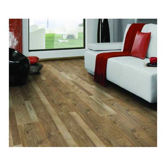 parquet sol stratifie decoart - chene rosemont – gamme milan - 1380mmx193mmx8mm - certifié fsc mix credit