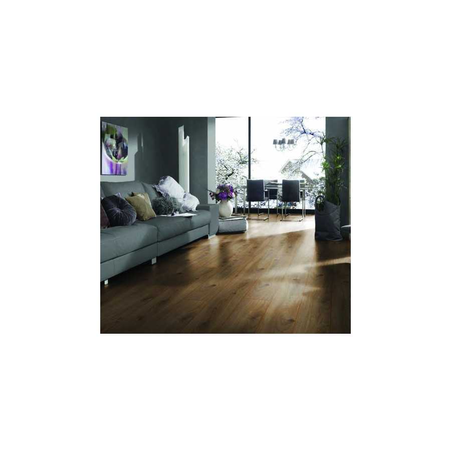 PARQUET SOL STRATIFIE DECOART - CHENE PRESTIGE NATURE - GAMME MILAN - 1380mmX193mmX8mm - Certifié FSC Mix Credit