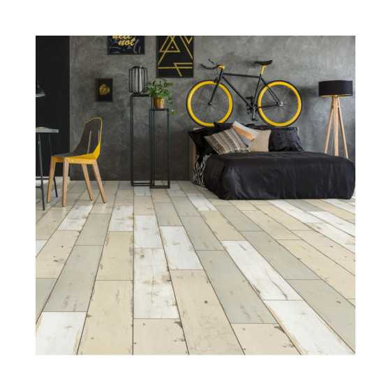 PARQUET SOL STRATIFIE DECOART – CHENE BRAVE - GAMME MILAN - 1380mmX193mmX8mm - Certifié FSC Mix Credit