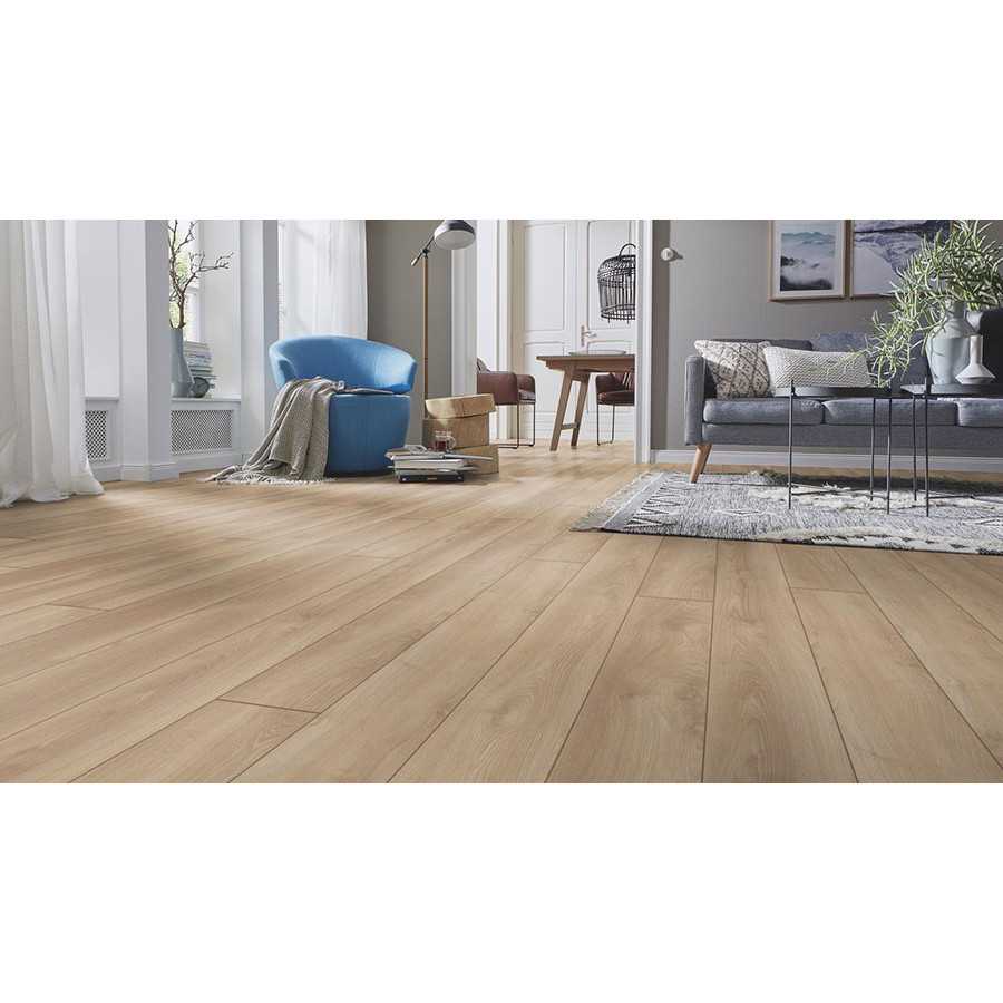 chene stratifie decoart makro clair - gamme amsterdam - 1845mmx244mmx10mm - certifié fsc mix credit