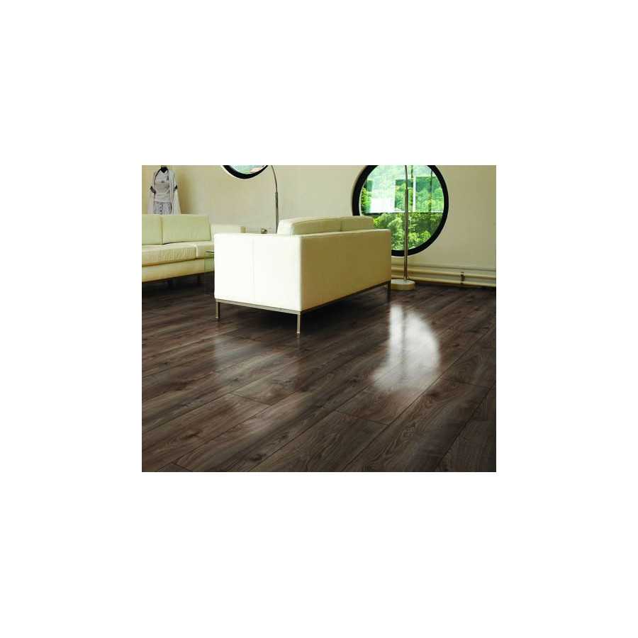 CHENE STRATIFIE DECOART MAKRO BRUN - GAMME AMSTERDAM - 1845mmX244mmX10mm - Certifié FSC Mix Credit