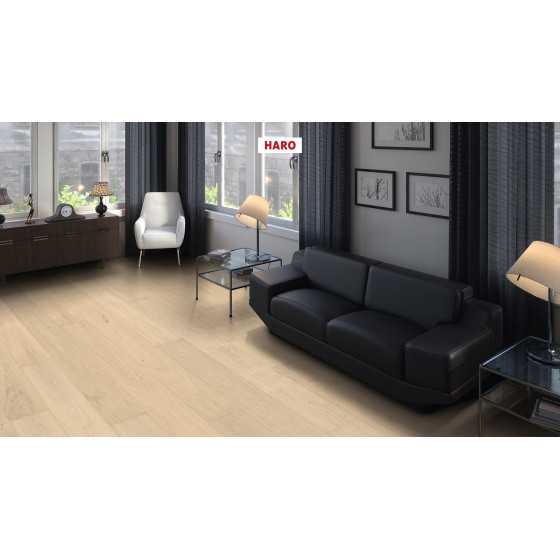 Haro Parquet 4000 Planche large Maxim 4V Chêne Blanc Clair Markant %separator% %shop-name%