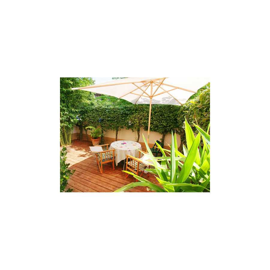 LAME DE TERRASSE KEMPAS BRUT aboutée 115x19x L2800mm - Certifié FSC 100 %