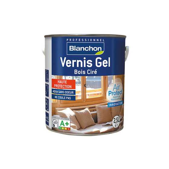 vitrificateur gel bois cire chene clair 1l