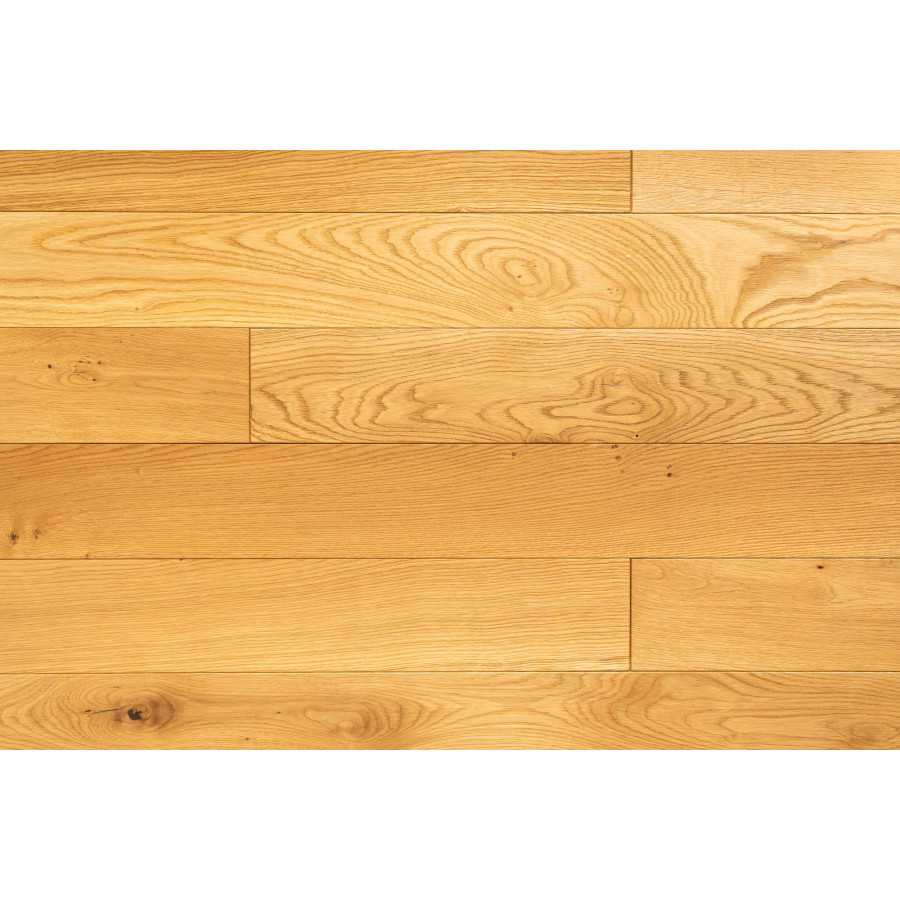 Chêne Massif Huilé Brossé Rustique Honey - Longueur Fixe | Solid Oak Oiled Parquet | Premibel Parquet