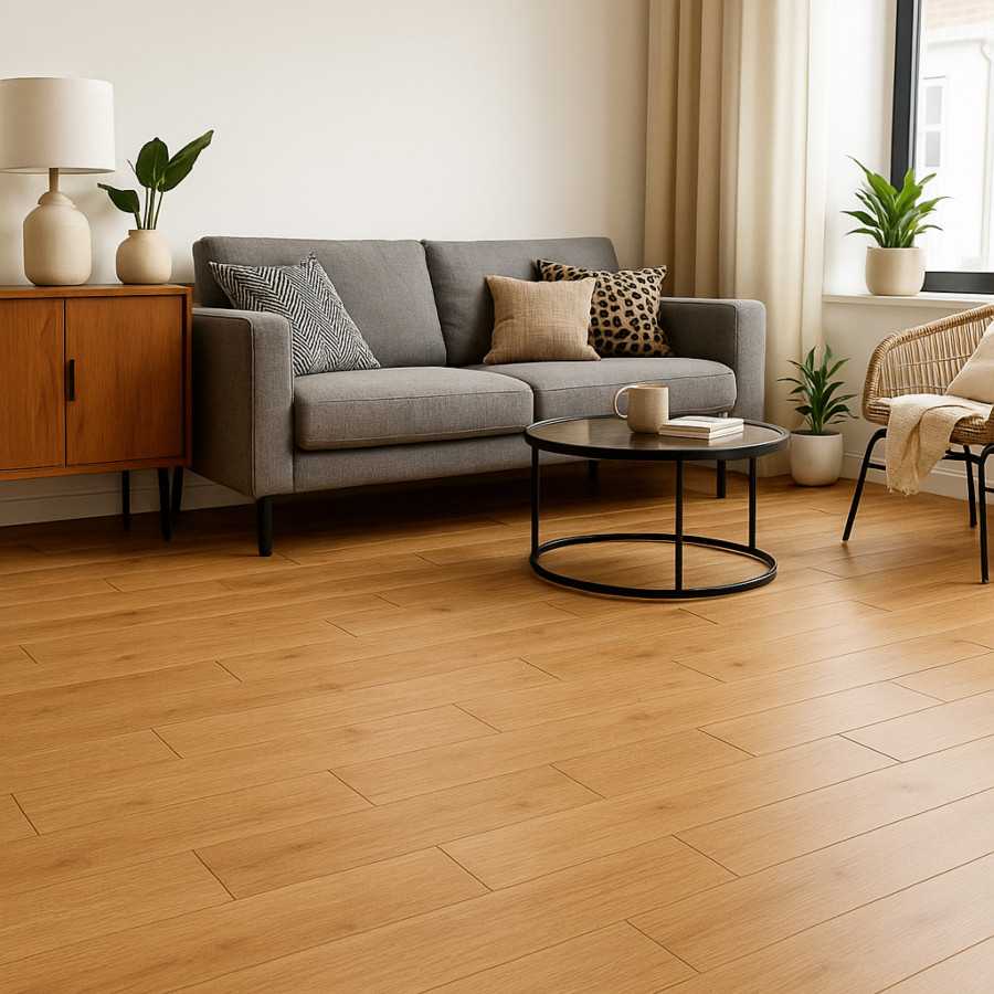 Bambou Massif Verni Horizontal Mat Café Clair | Parquet Bambou Massif | Premibel Parquet