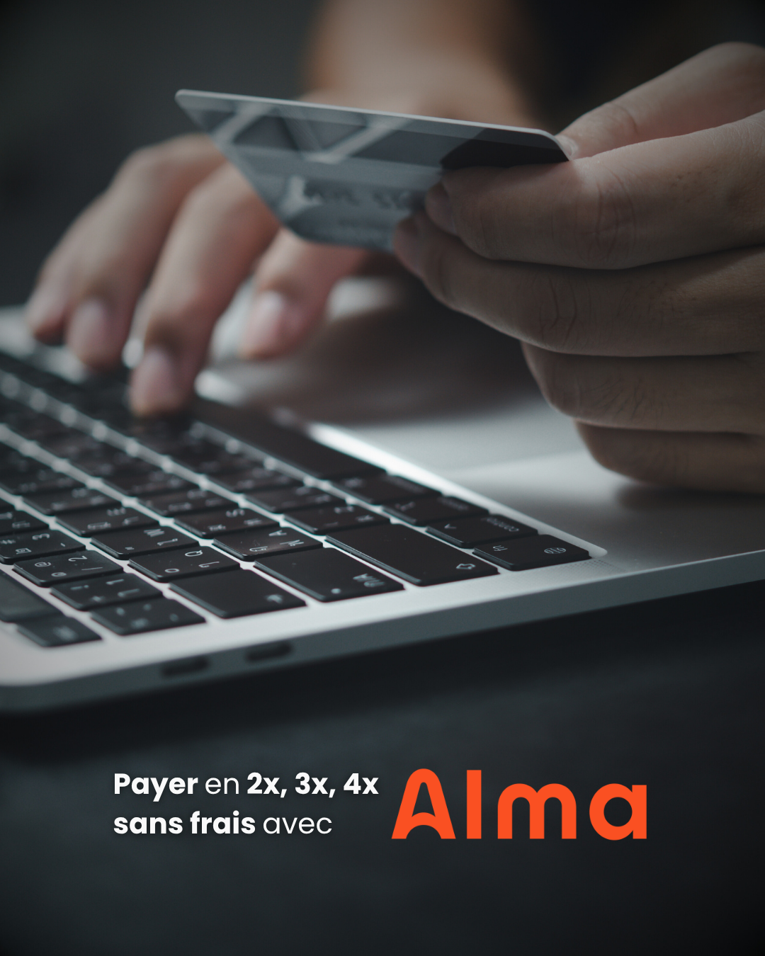Payer en 2x, 3x, 4x sans frais avec Alma