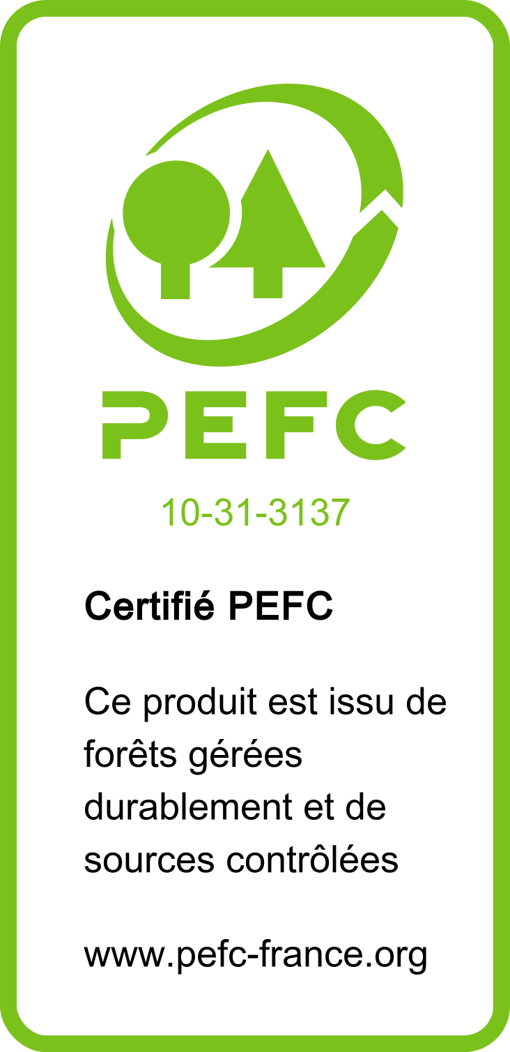 Certification PEFC 70% Premibel