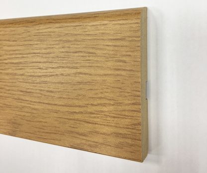 Plinthe mdf finition chêne clair 80X12mm