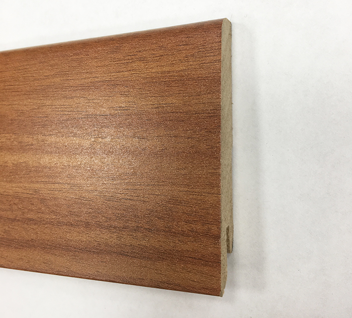 Plinthe MDF Merbau clair Jatoba - Bitis - Kempas