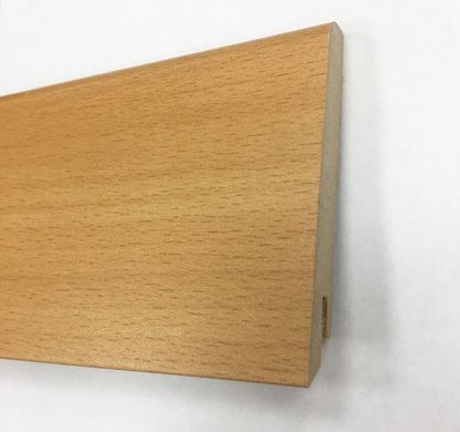 Plinthe mdf hêtre 80X15mm