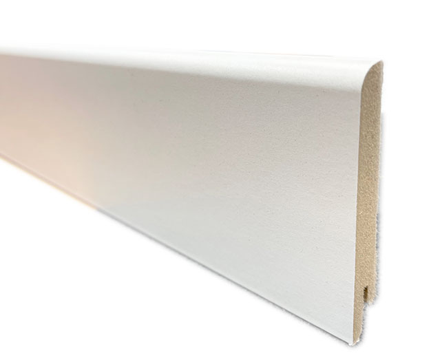 Plinthe MDF blanc