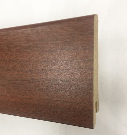 PLINTHE MDF MERBAU FONCE 80x15 DINACHOC P807 - Certifié PEFC 70%