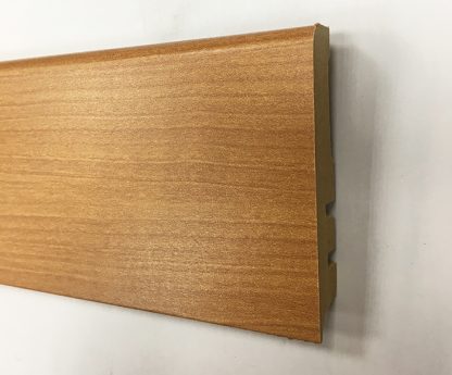 Plinthe mdf finition merisier 80X15mm