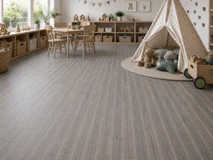 Bambou densifie vieilli gris intense 96X12X1850mm