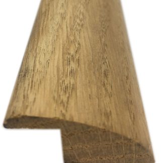 Barre de seuil chêne massif brut en 1.4cm 2ml 35X18mm
