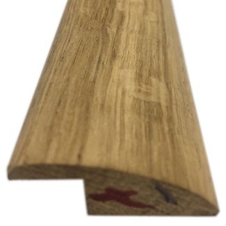 Barre de seuil chêne massif brut en 1cm 2ml 35X14mm