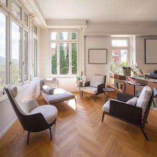 BATON ROMPU CHENE MASSIF VERNI NUT SELECT GO4 70X14X350mm - Certifié FSC 100% - Certifié FSC 100 %