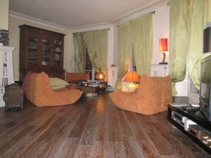 Chêne thermo traite blanc 160X20mm