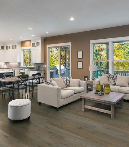 CHENE MASSIF HUILE UV BROSSE RUSTIQUE MARRON FRAPPÉ 120x15mm GO 4 Certifié FSC 100 %