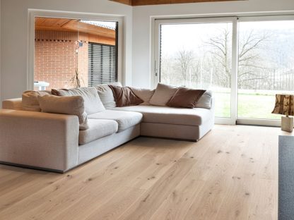 CHENE MASSIF VERNI BROSSE RUSTIQUE INVISIBLE 160x14mm LV - Certifié FSC 100 %