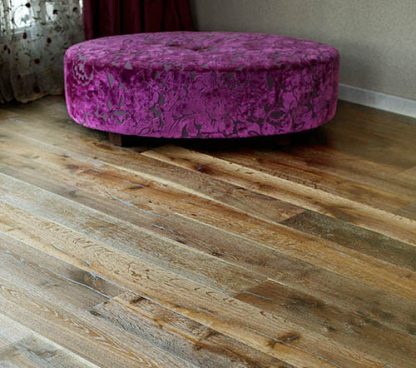 chêne CONTRECOLLE RUSTIQUE huilé COLOGNE brossé - 190x22x L1820mm Couche d'usure de 6mm de chêne