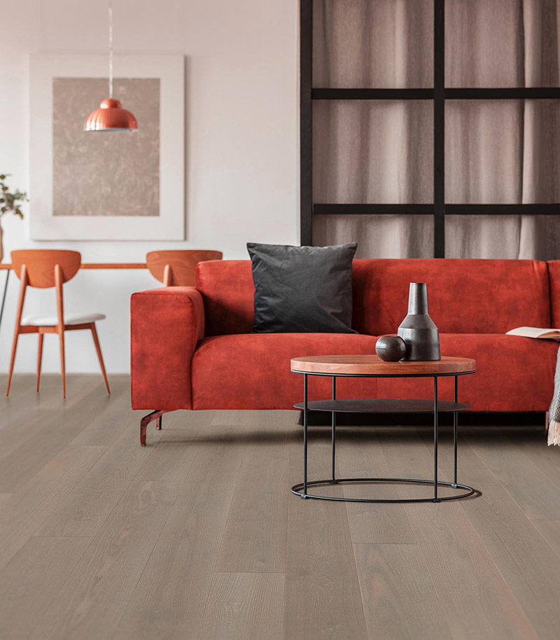 chêne CONTRECOLLE RUSTIQUE huilé brossé BLOIS 145x14.2x L1820mm
