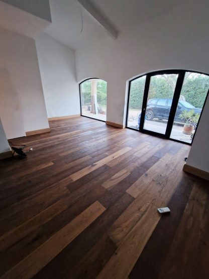 CHENE CONTRECOLLE RUSTIQUE HUILE FUME SIROCCO GO-4 190x14x 600-1900mm