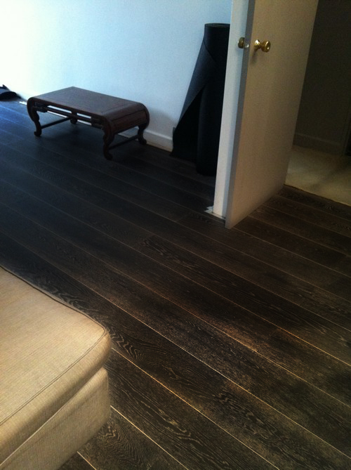 chêne noir obscur cerusé salome - Lot de 60,32 m²