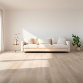 PARQUET CHÊNE CONTRECOLLÉ PR BIS VERNI BROSSE INVISIBLE CHELSEA - 150 x 14 x 400 à 1900 mm - 4 mm de couche d'usure - Certifié FSC 100 %