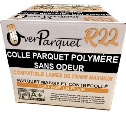 Colle parquet polymère overparquet R22 15kg