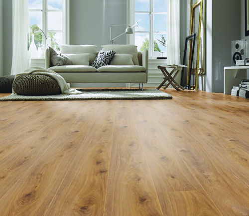 Sol Stratifié Chêne Prestige Clair Collection Milan