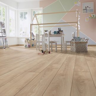 CHENE STRATIFIE DECOART MAKRO CLAIR - GAMME ST TROPEZ - 1845mmX188mmX12mm - Certifié FSC Mix Credit