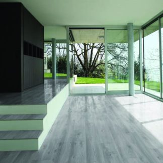 CHENE STRATIFIE  DECOART MACRO GRIS CLAIR - GAMME AMSTERDAM - 1845mmX244mmX10mm - Certifié FSC Mix Credit