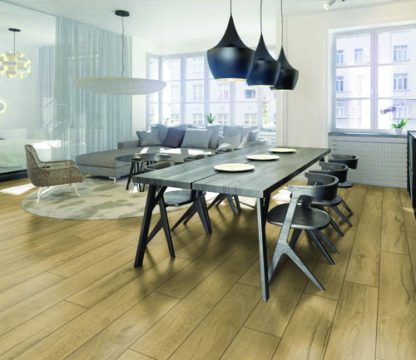 CHENE STRATIFIE DECOART MAGNUM CLAIR  - GAMME AMSTERDAM - 1845mmX244mmX10mm - Certifié FSC Mix Credit