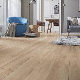 CHENE STRATIFIE DECOART MAKRO CLAIR - GAMME AMSTERDAM - 1845mmX244mmX10mm - Certifié FSC Mix Credit