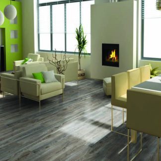 CHENE STRATIFIE DECOART HIGHLAND TITANE - GAMME AMSTERDAM - 1845mmX244mmX10mm - Certifié FSC Mix Credit