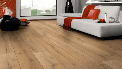 PARQUET SOL STRATIFIÉ DECOART CHENE CENTURY TENDANCE BEIGE - COLLECTION ALEXANDRIE - 1380mm x 193mm x 7mm - Certifié PEFC 70%