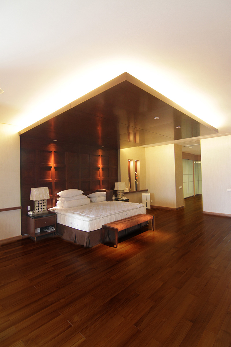 GARAPA MASSIF VERNI Teinté CAPUCCINO GO4 95X15X300-1200mm - Certifié FSC 100 %