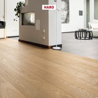 Haro chêne parquet blanc puro exklusiv plus top connect 180X13.5X2200mm