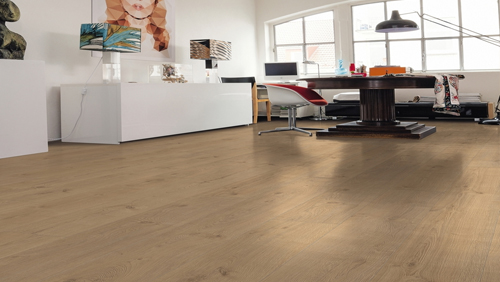 Sol Stratifié Chêne Portland Puro Authentic Top Connect - Lot de 10,72m²