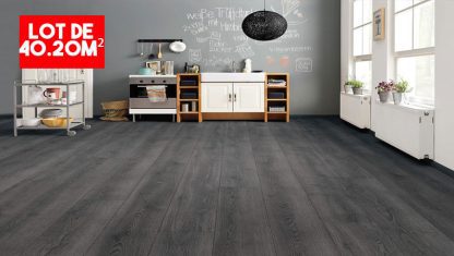 HARO Sol Stratifié TRITTY 100 Gran Via 4V Chêne Contura noir* authentic Top Connect PRIX POUR LE LOT DE 40.20M² - UNIQUEMENT VISIBLE SUR PANTIN