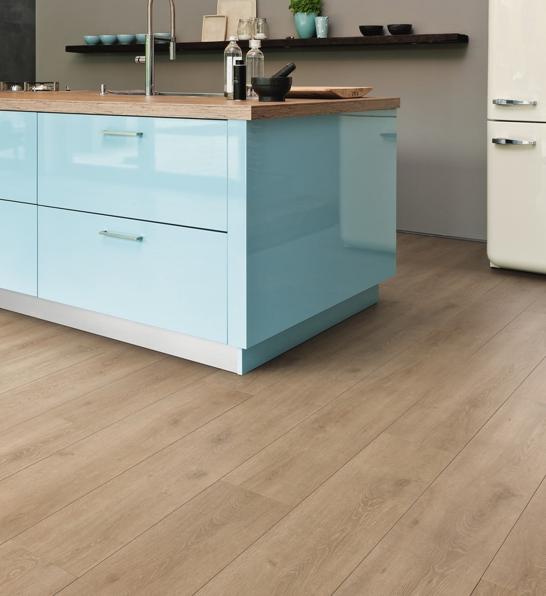 Sol Stratifié Chêne Veneto Crema - Lot de 2,68m²