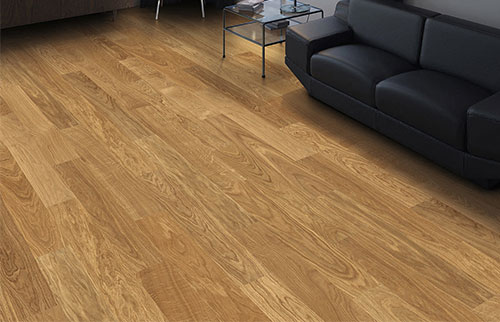 HARO PARQUET 4000 Planche large Prestige Chêne Markant permaDur Rainure & languette 120mm x10mm (compatible avec sol rafraîchissant) - Certifié PEFC 70%  - LOT DE 15.60M²